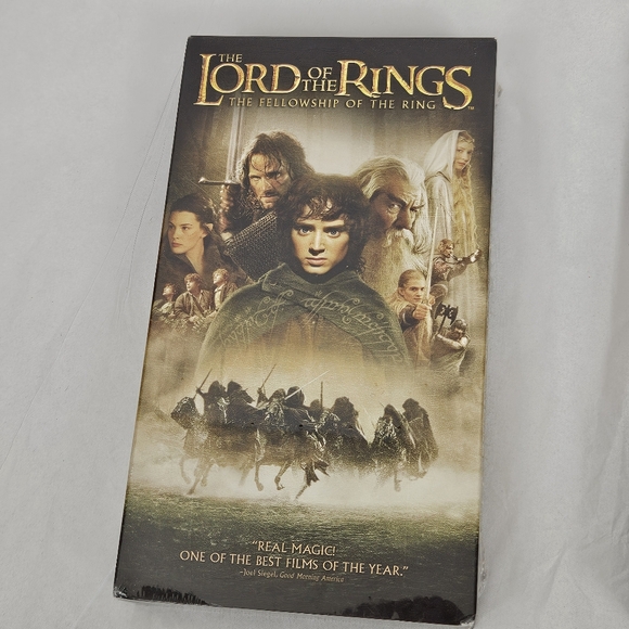 New factory sealed* VHS☆☆ Lord of the Rings trilogy♡ rare☆ collectable * - Picture 8 of 15